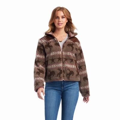 Ariat Bandit Jacke Damen Mehrfarbig | 258IEOQRD