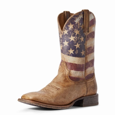 Ariat Circuit Proud Westernstiefel Herren Braun | 403IKBWYL