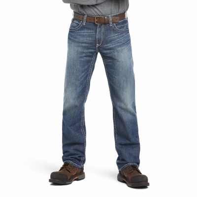 Ariat FR M4 Relaxed Ridgeline Cut Straight Jeans Herren Mehrfarbig | 012MAXHJV