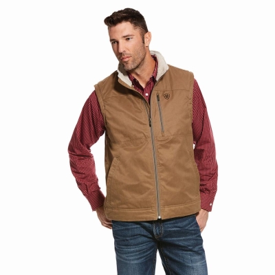 Ariat Grizzly Canvas Jacke Herren Mehrfarbig | 397RMDNLG