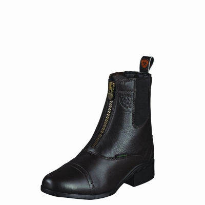 Ariat Heritage Breeze Zip Paddock Reitstiefel Damen Schokolade | 074LMKJSU