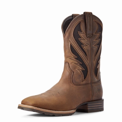 Ariat Hybrid VentTEK Westernstiefel Herren Braun | 619BQRWXJ