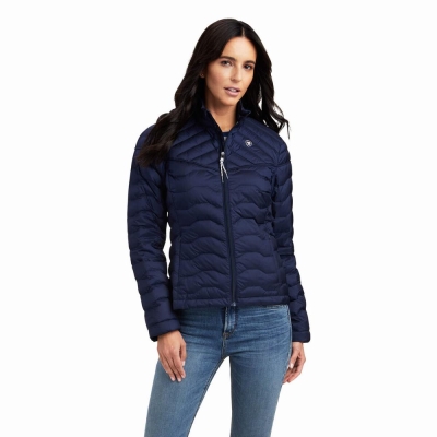 Ariat Ideal Jacke Damen Navy | 658NISLCH