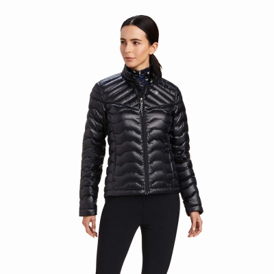 Ariat Ideal Jacke Damen Schwarz | 062JHZCMW