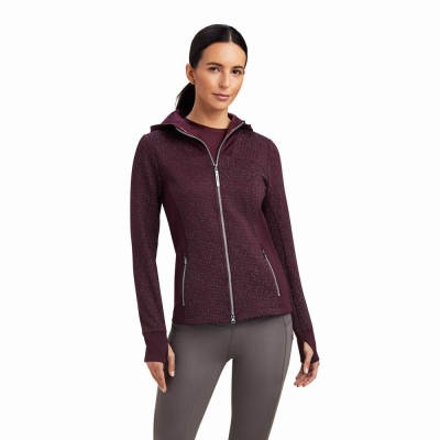 Ariat Lumina Full Zip Hoodie Damen Mehrfarbig | 924VAJXIB