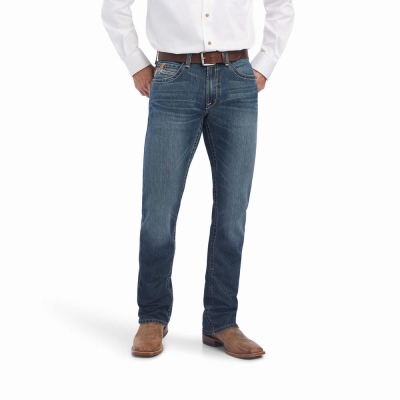 Ariat M5 Durazno Straight Jeans Herren Mehrfarbig | 485BMCFHI