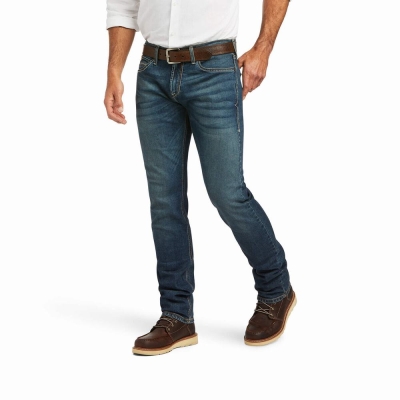 Ariat M8 Modern TekStretch Sebastian Straight Jeans Herren Mehrfarbig | 246MZDTHQ