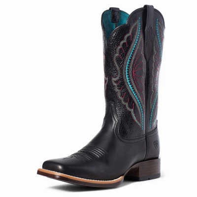 Ariat PrimeTime Westernstiefel Damen Schwarz | 237UEOTIJ