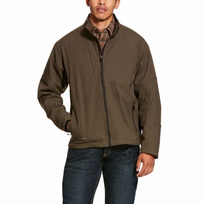 Ariat Rebar Stretch Canvas Softshell Jacke Herren Mehrfarbig | 810ZFRWDA