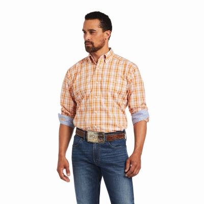 Ariat Relentless Velocity Stretch Klassische Fit Hemd Herren Mehrfarbig | 164TZSWVU