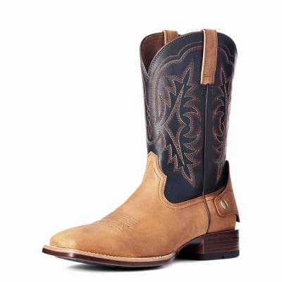 Ariat Ryden Ultra EZ Zip Westernstiefel Herren Braun | 210LEKXRO