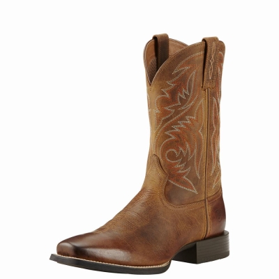 Ariat Sport Herdsman Westernstiefel Herren Braun | 792NXZTIY