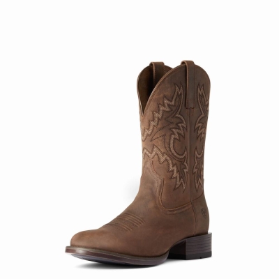 Ariat Stockman Ultra Westernstiefel Herren Braun | 705LXYQEB