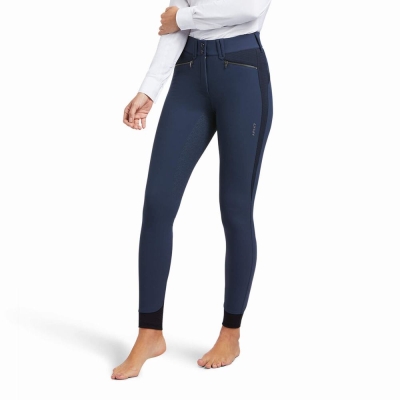 Ariat Tri Factor X Bellatrix Full Seat Breech Hose Damen Blau | 407GVNEWT