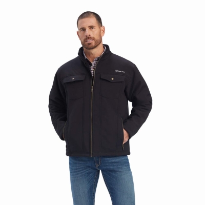 Ariat Vernon Sherpa Jacke Herren Schwarz | 217GTZXSV