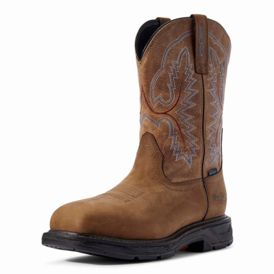 Ariat WorkHog XT Wasserdichte Wasserfeste Stiefel Herren Braun | 910VJQHSA