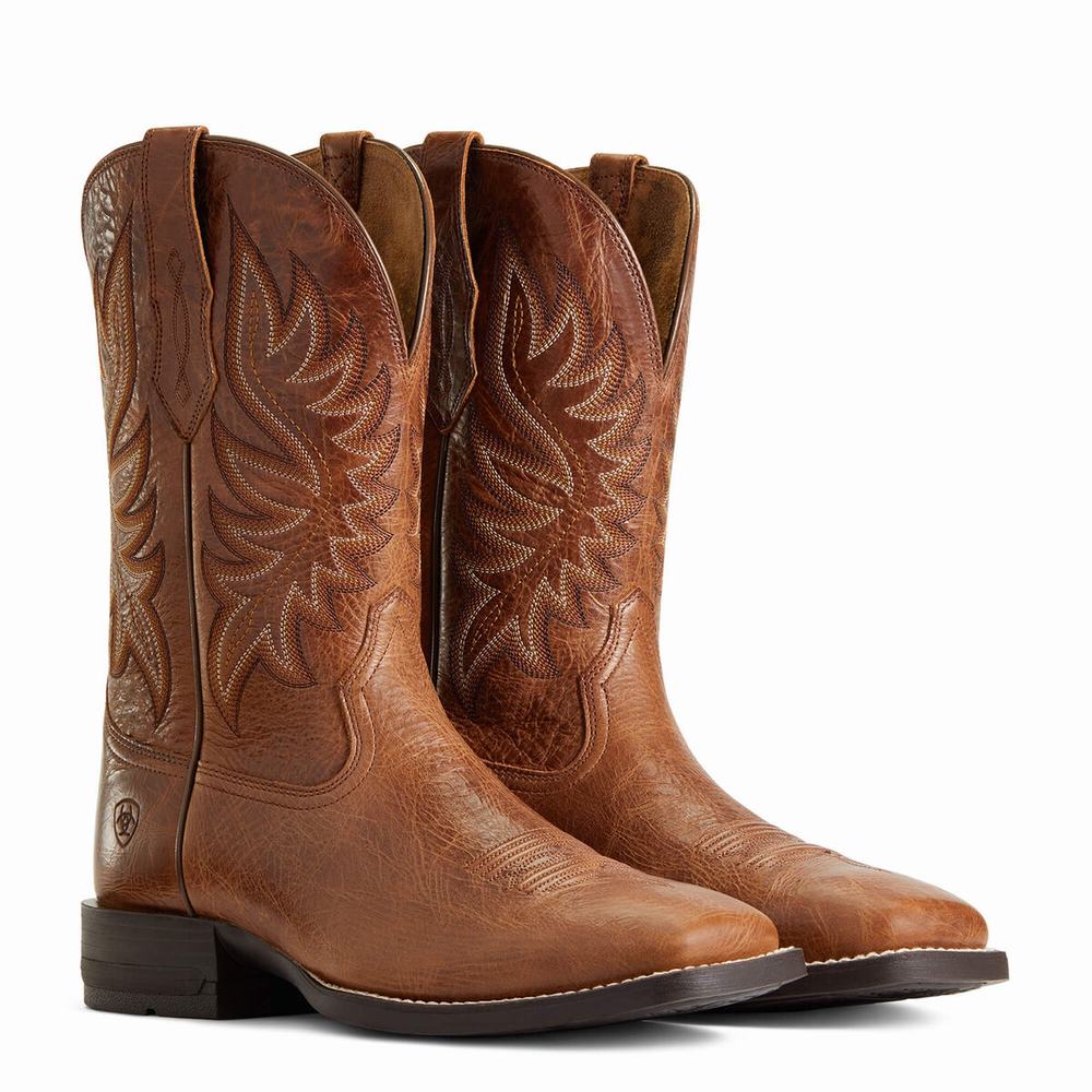 Ariat Brander Westernstiefel Herren Dunkelbraun | 163OHSFDG