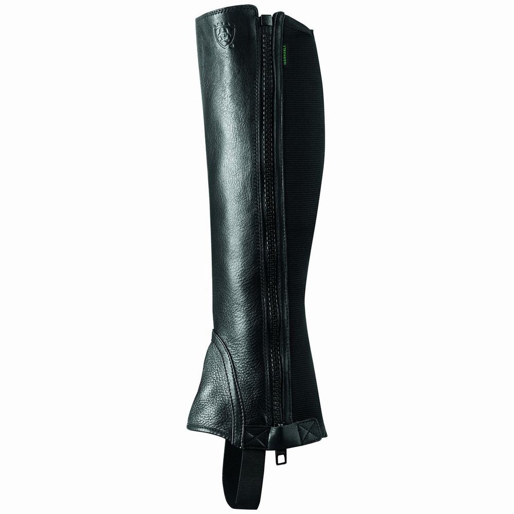 Ariat Breeze Chap Half Chap Reitstiefel Damen Schwarz | 408NWSJED