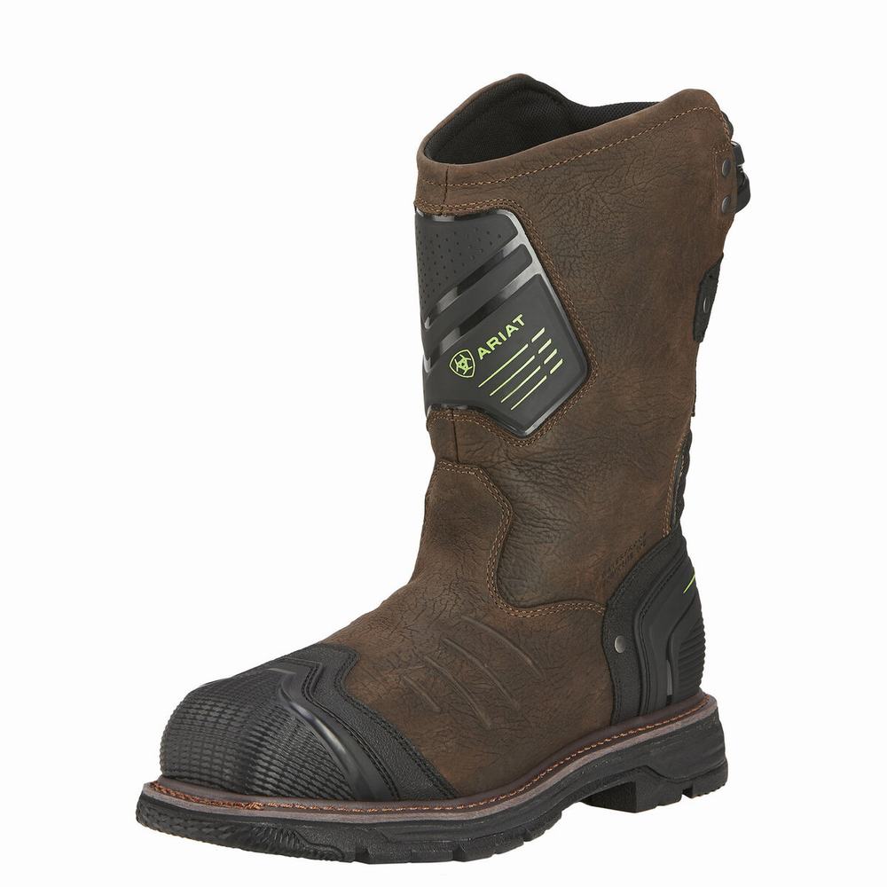 Ariat Catalyst VX Weite Square Kappe Wasserdichte Composite Kappe Wasserfeste Stiefel Herren Braun | 758NSRPFA