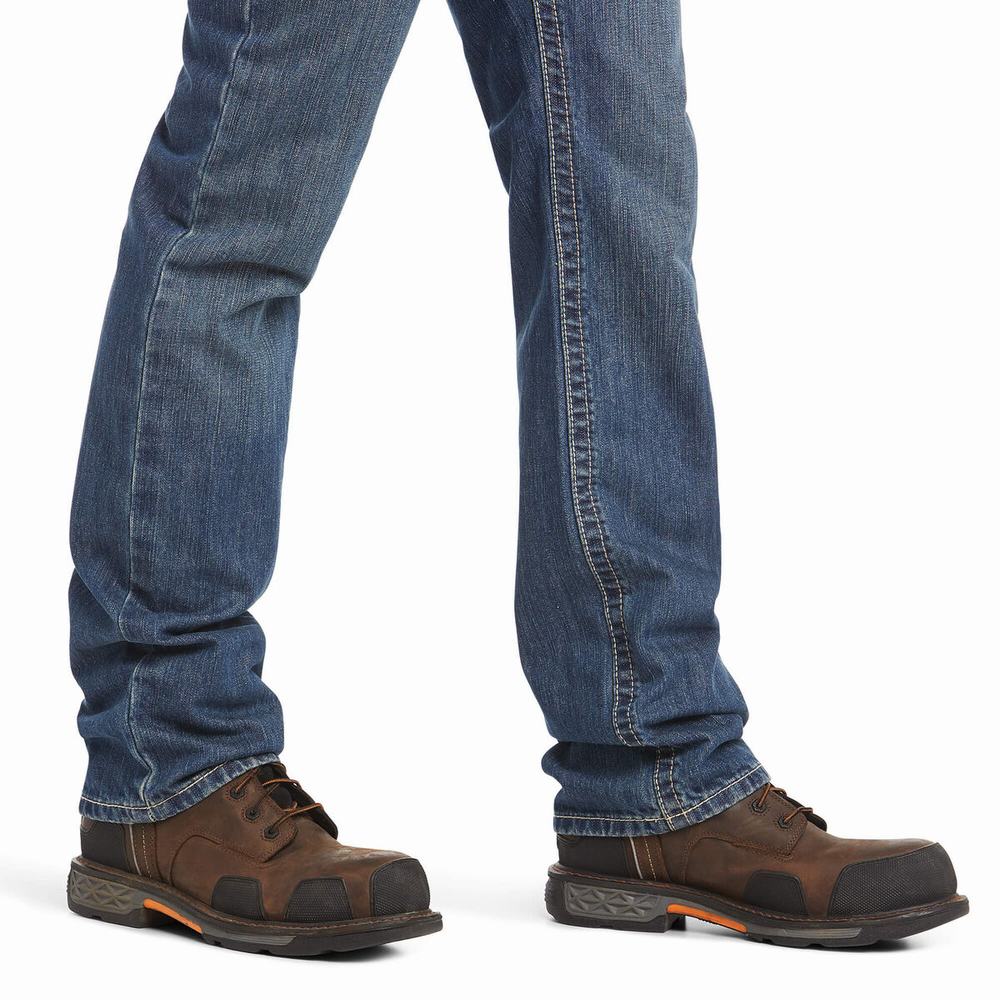 Ariat FR M4 Relaxed Boundary Cut Straight Jeans Herren Mehrfarbig | 579SJYACN