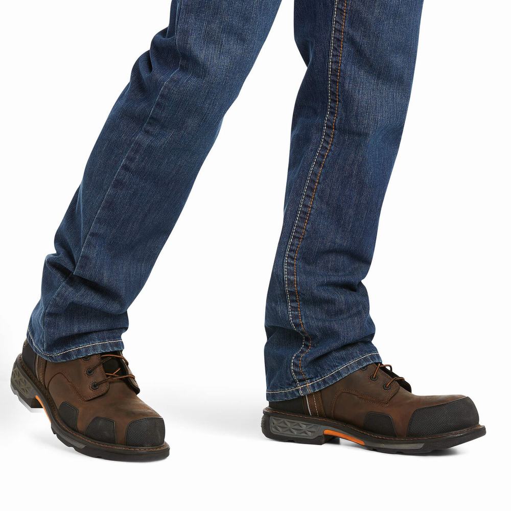 Ariat FR M5 Basic Straight Jeans Herren Mehrfarbig | 539GOUJAH