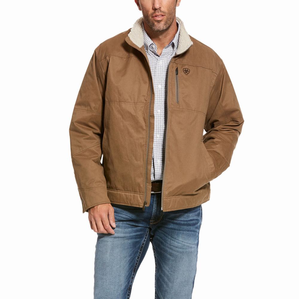 Ariat Grizzly Canvas Jacke Herren Mehrfarbig | 710CBLTUD