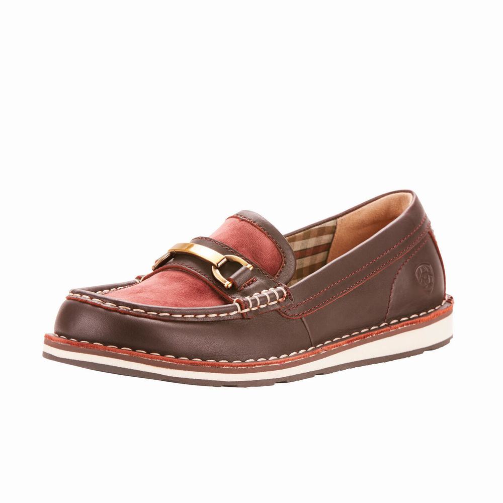 Ariat Ivy Cruiser Sneakers Damen Bordeaux | 014MQCESN