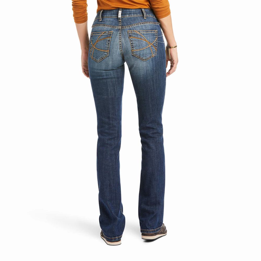 Ariat Luciana Straight Jeans Damen Mehrfarbig | 648UFJZIR