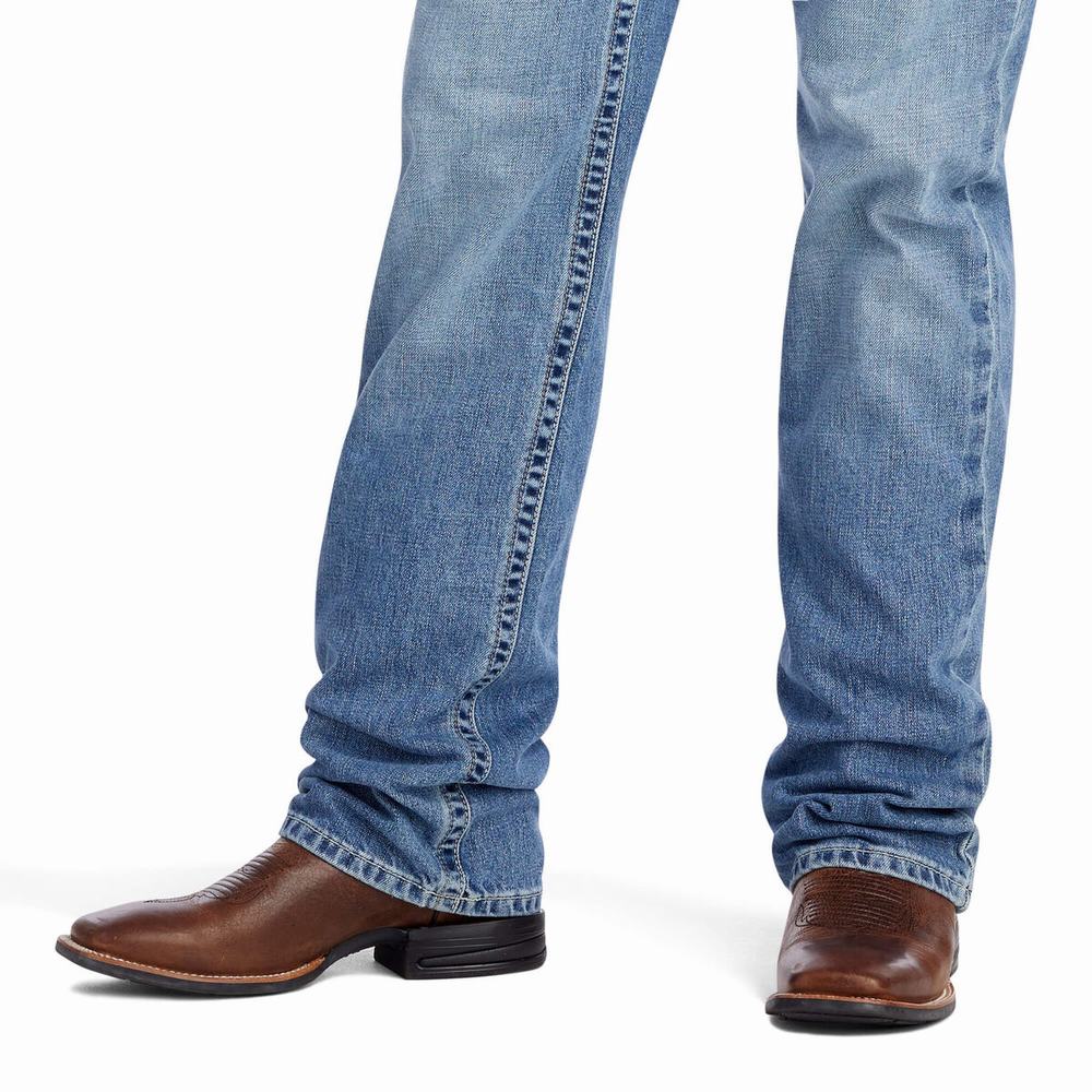 Ariat M4 Low Rise Grayson Cut Straight Jeans Herren Mehrfarbig | 506YKPAZW