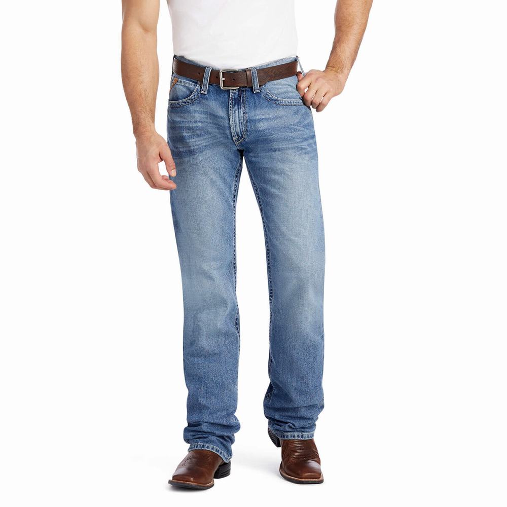 Ariat M4 Low Rise Grayson Cut Straight Jeans Herren Mehrfarbig | 506YKPAZW