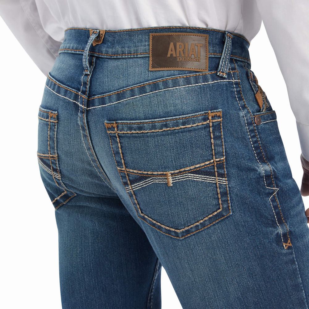 Ariat M4 Relaxed Ramos Straight Jeans Herren Mehrfarbig | 960DALOSE