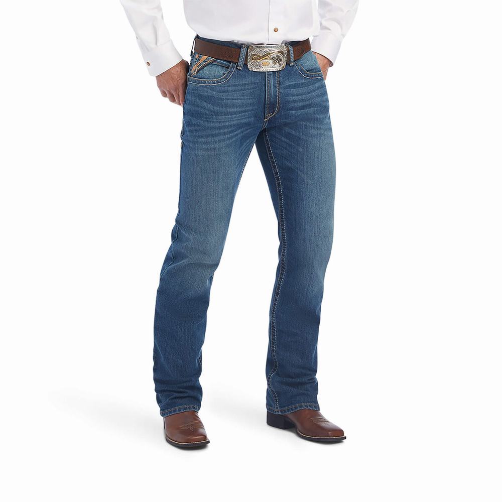 Ariat M4 Relaxed Ramos Straight Jeans Herren Mehrfarbig | 960DALOSE