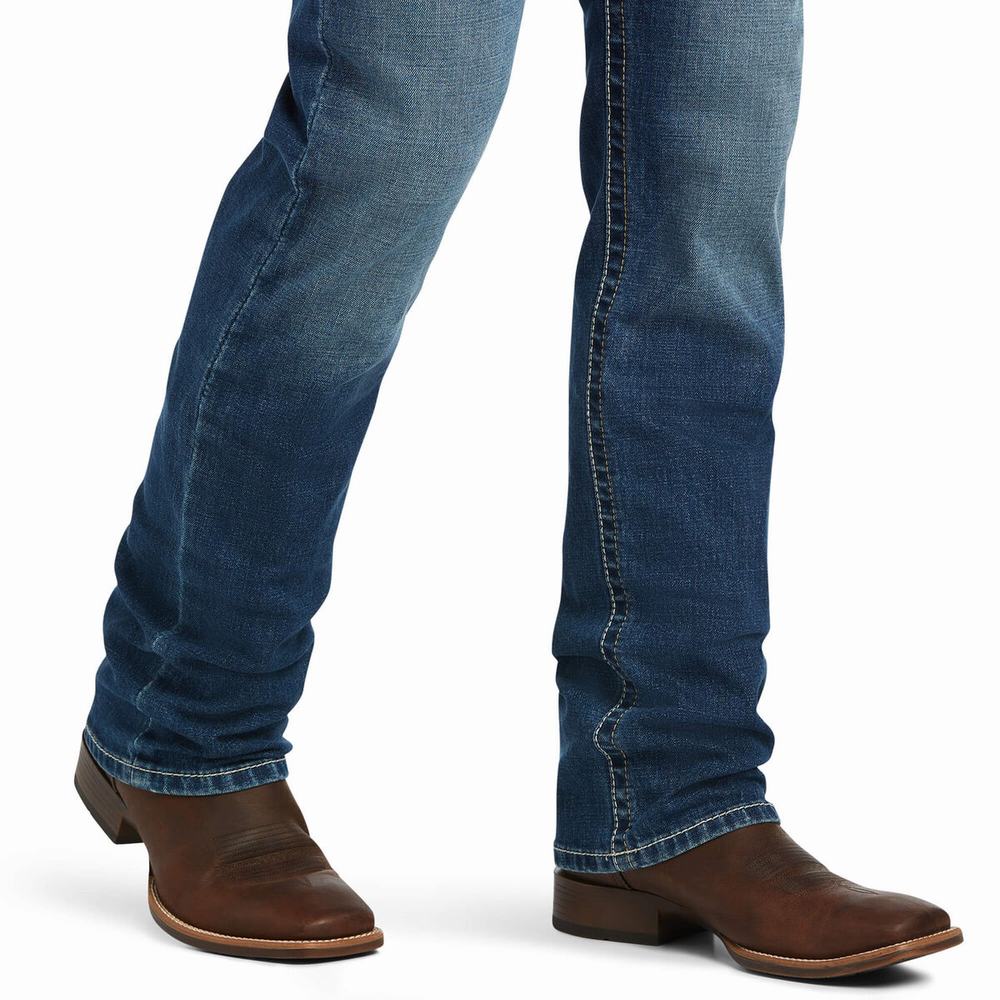 Ariat M4 Relaxed Stretch Marshall Straight Jeans Herren Mehrfarbig | 493DYRHJE