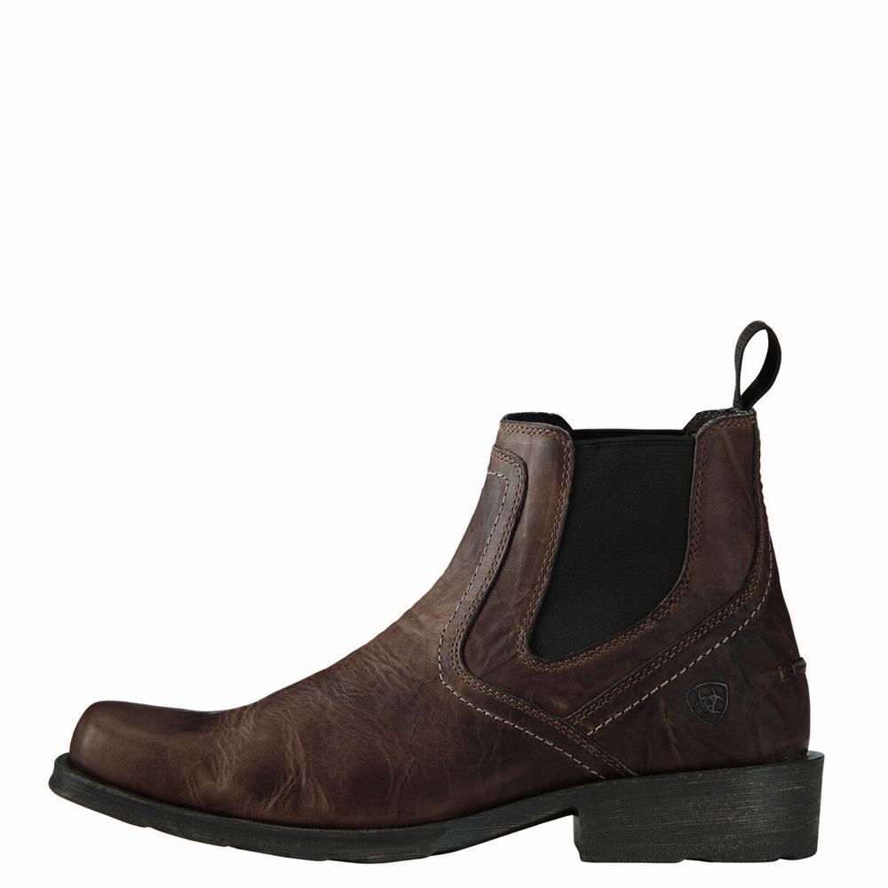 Ariat Midtown Rambler Kleid Stiefel Herren Braun | 459NULEKZ