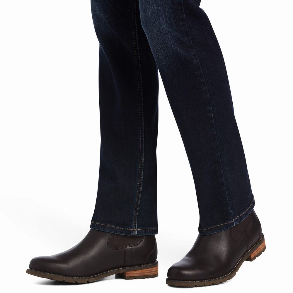 Ariat Premium High Rise Stretch Straight Jeans Damen Mehrfarbig | 756GANKZC