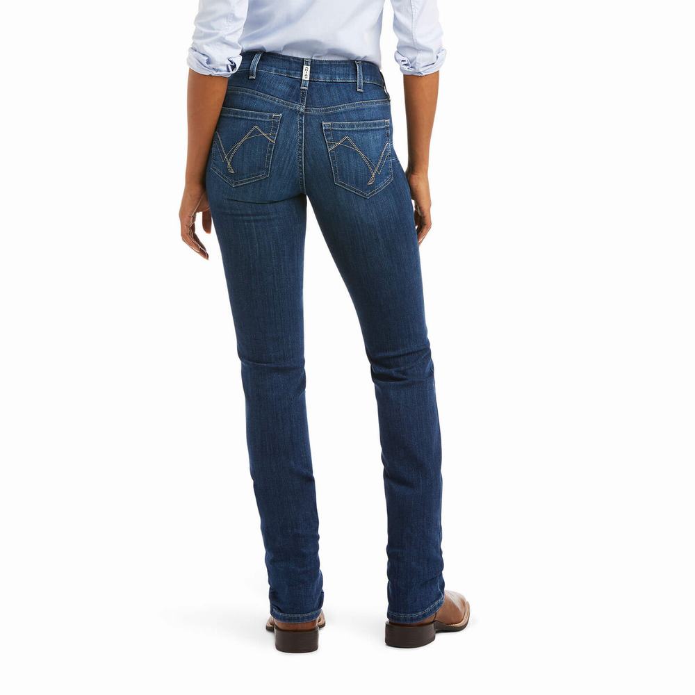 Ariat R.E.A.L. Perfect Rise Abby Straight Jeans Damen Mehrfarbig | 605FHQJBX