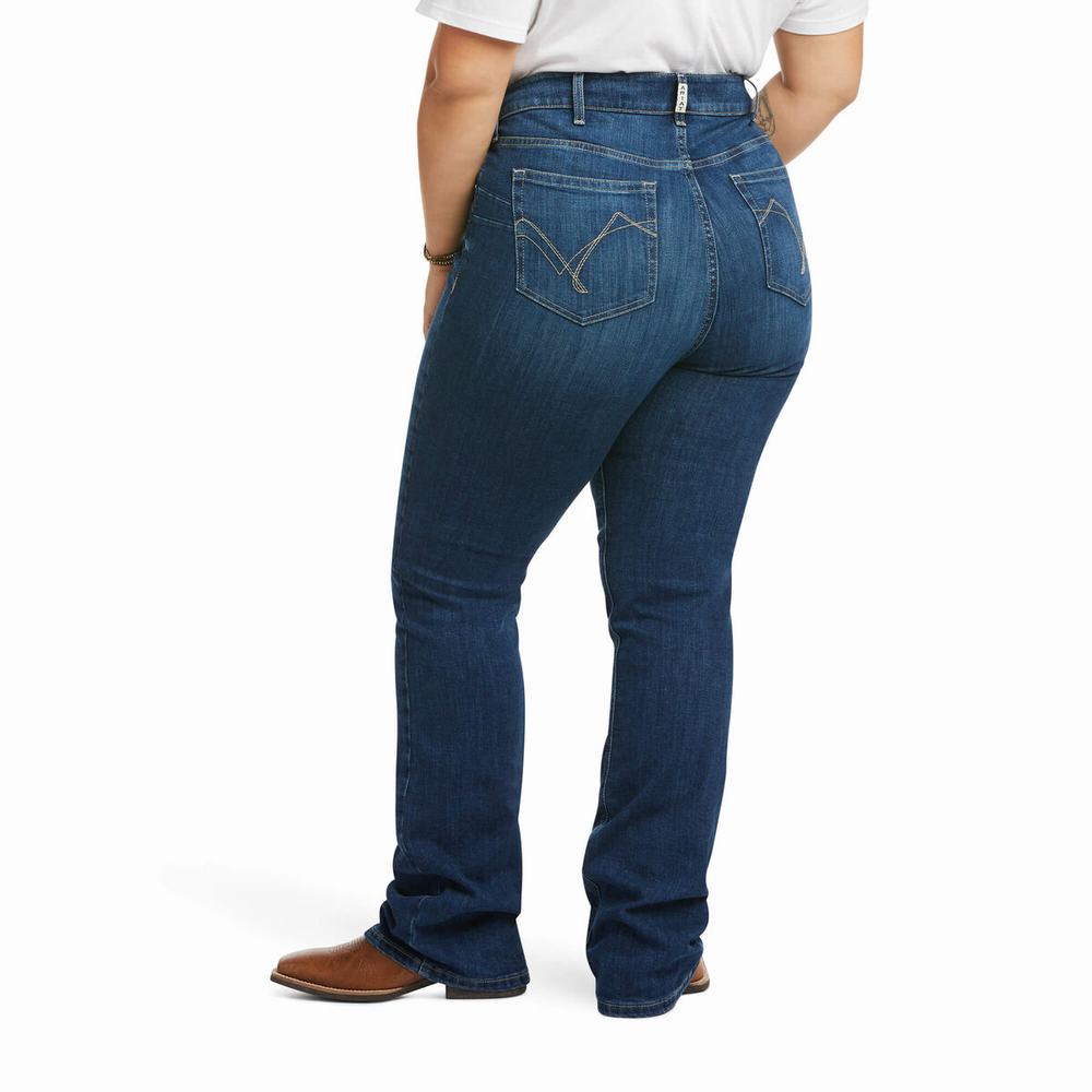 Ariat R.E.A.L. Perfect Rise Abby Straight Jeans Damen Mehrfarbig | 605FHQJBX