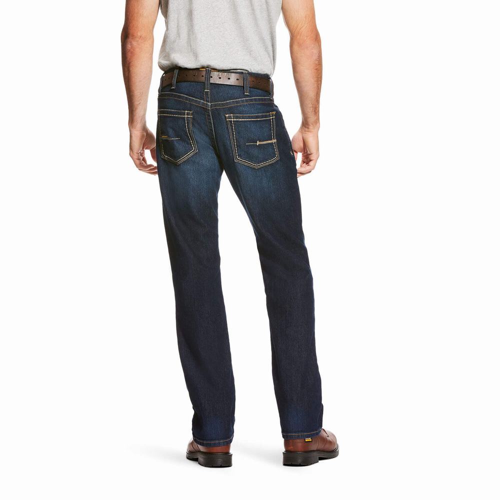 Ariat Rebar M4 Low Rise DuraStretch Edge Cut Straight Jeans Herren Mehrfarbig | 286UNTRIC