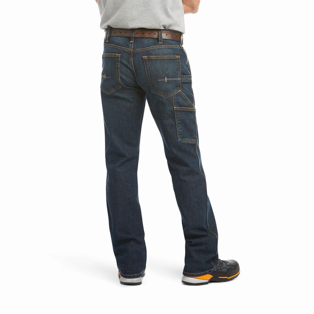 Ariat Rebar M4 Low Rise DuraStretch Workhorse Cut Straight Jeans Herren Mehrfarbig | 319LXQYEI