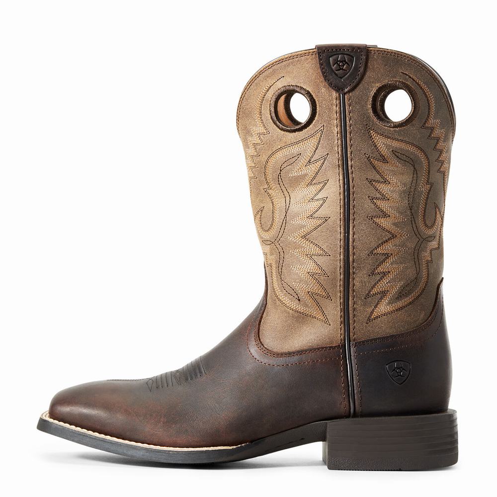 Ariat Sport Ranger Westernstiefel Herren Braun Braun | 240ITJGFA