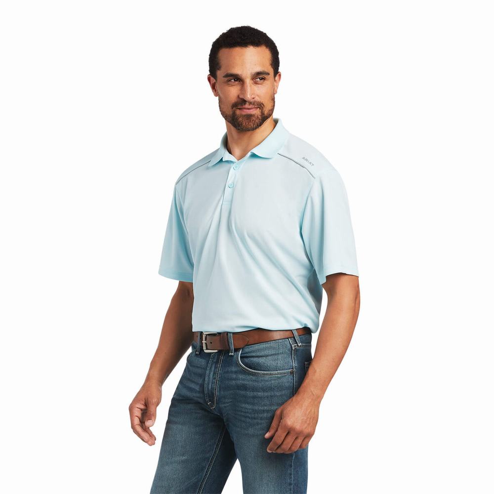 Ariat TEK 2.0 Polo Shirts Herren Mehrfarbig | 396CYNPOH