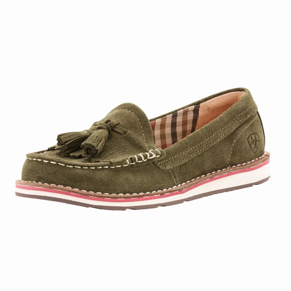 Ariat Tassel Cruiser Sneakers Damen Olivgrün | 937AWULNJ