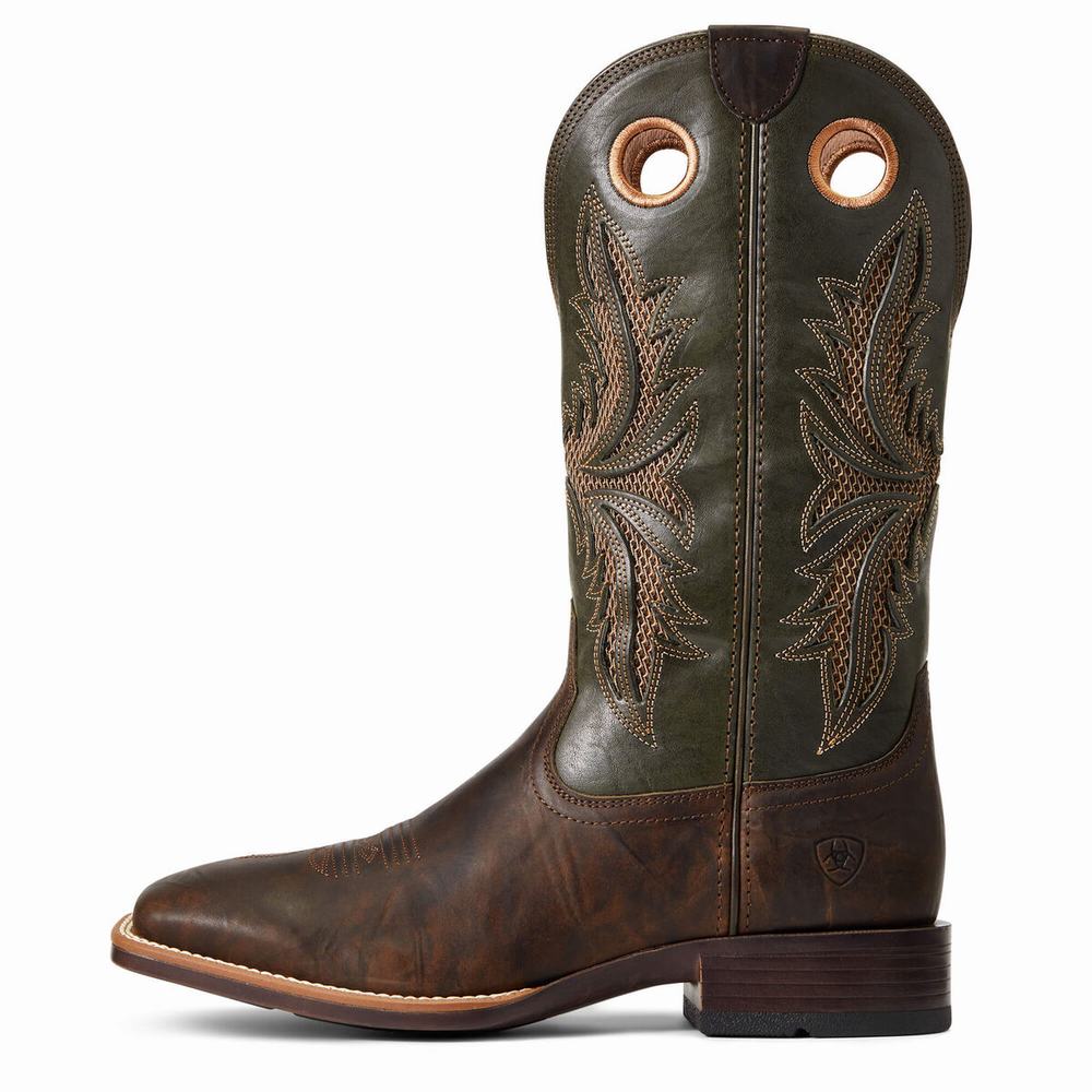 Ariat Toughy VentTek 360 Westernstiefel Herren Braun | 857WZIANH