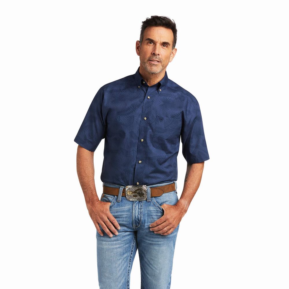 Ariat Tremaine Klassische Fit Hemd Herren Mehrfarbig | 064NZUWAD