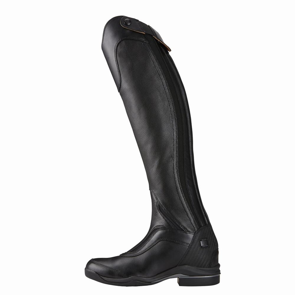 Ariat V SPORT TALL ZIP Reitstiefel Damen Schwarz | 857EVAKCP