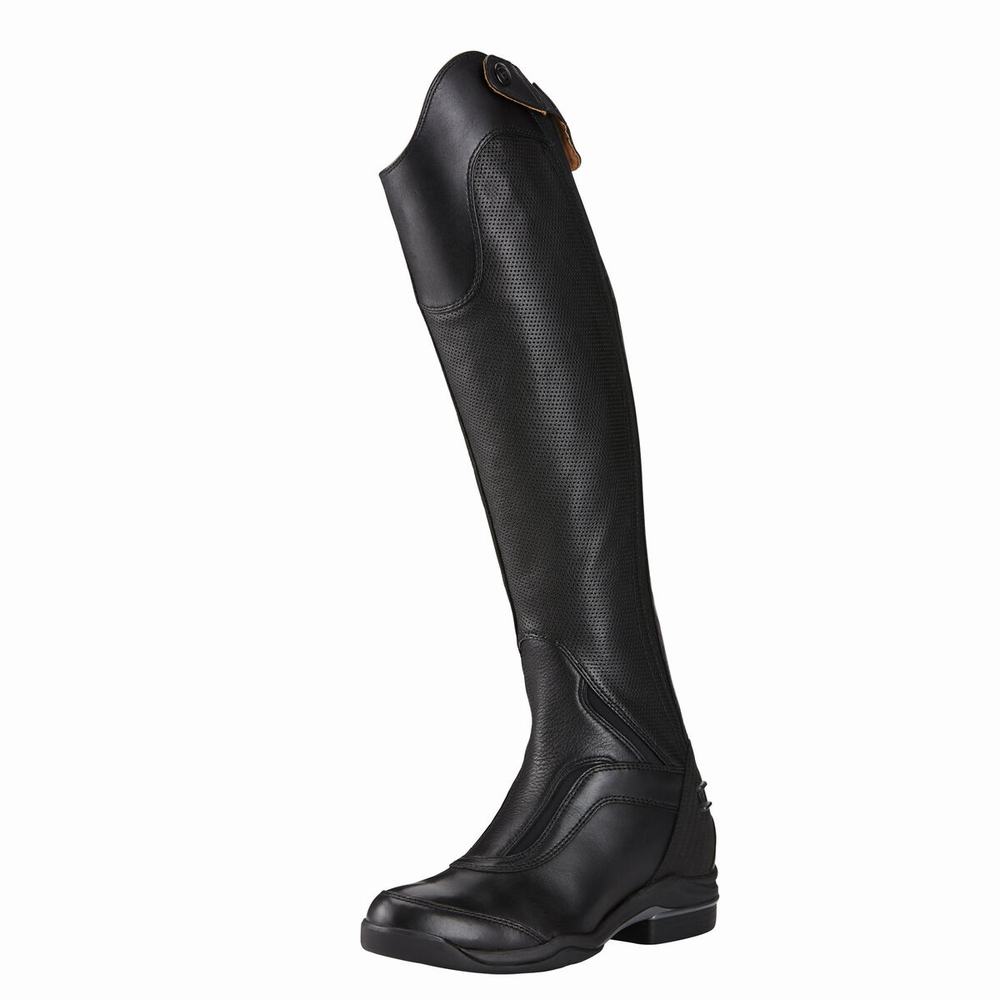 Ariat V SPORT TALL ZIP Reitstiefel Damen Schwarz | 857EVAKCP