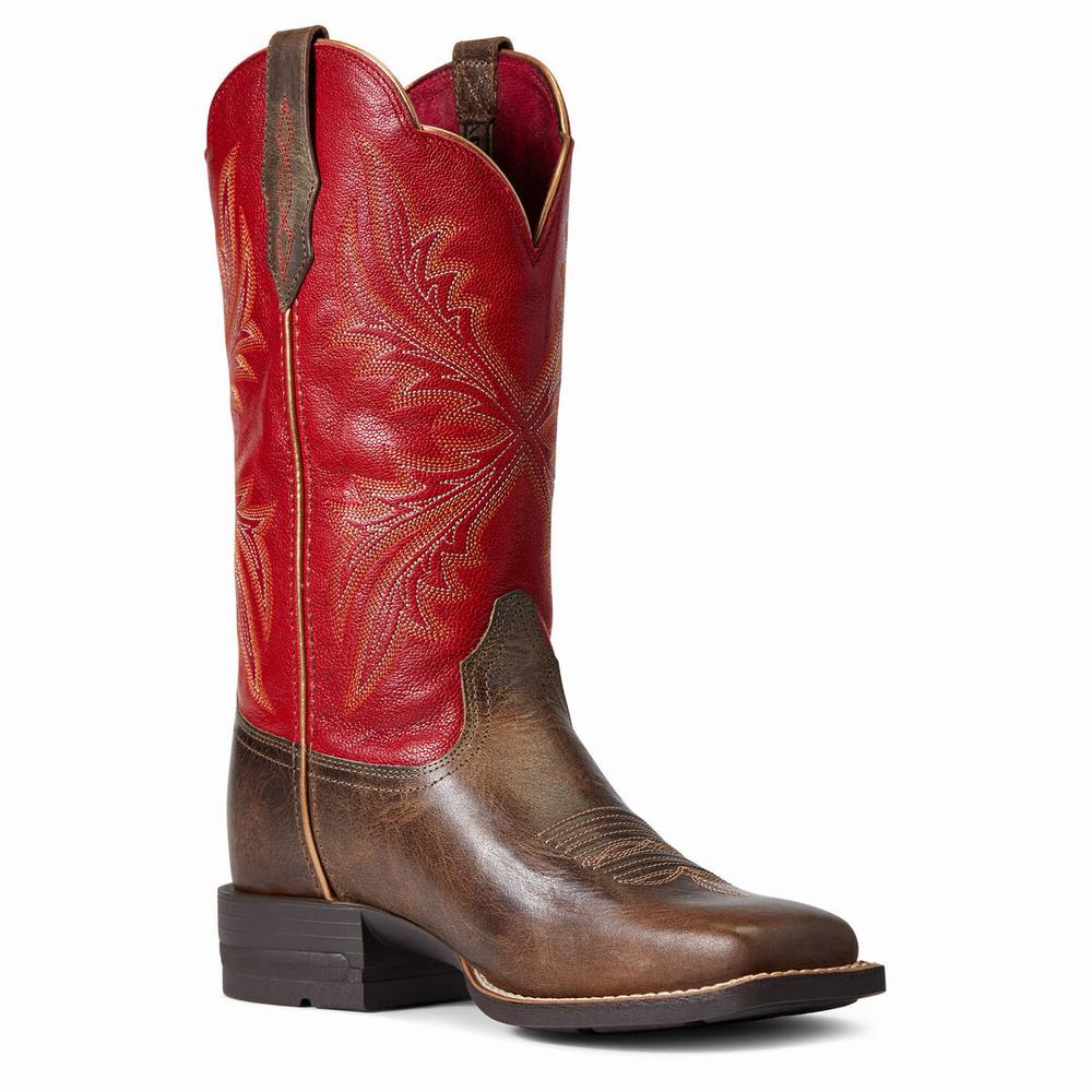 Ariat West Bound Westernstiefel Damen Mehrfarbig | 582NYBIZH