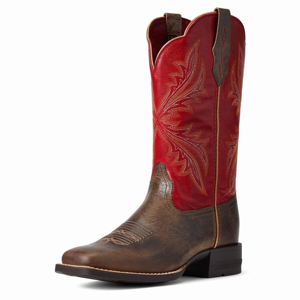 Ariat West Bound Westernstiefel Damen Mehrfarbig | 582NYBIZH