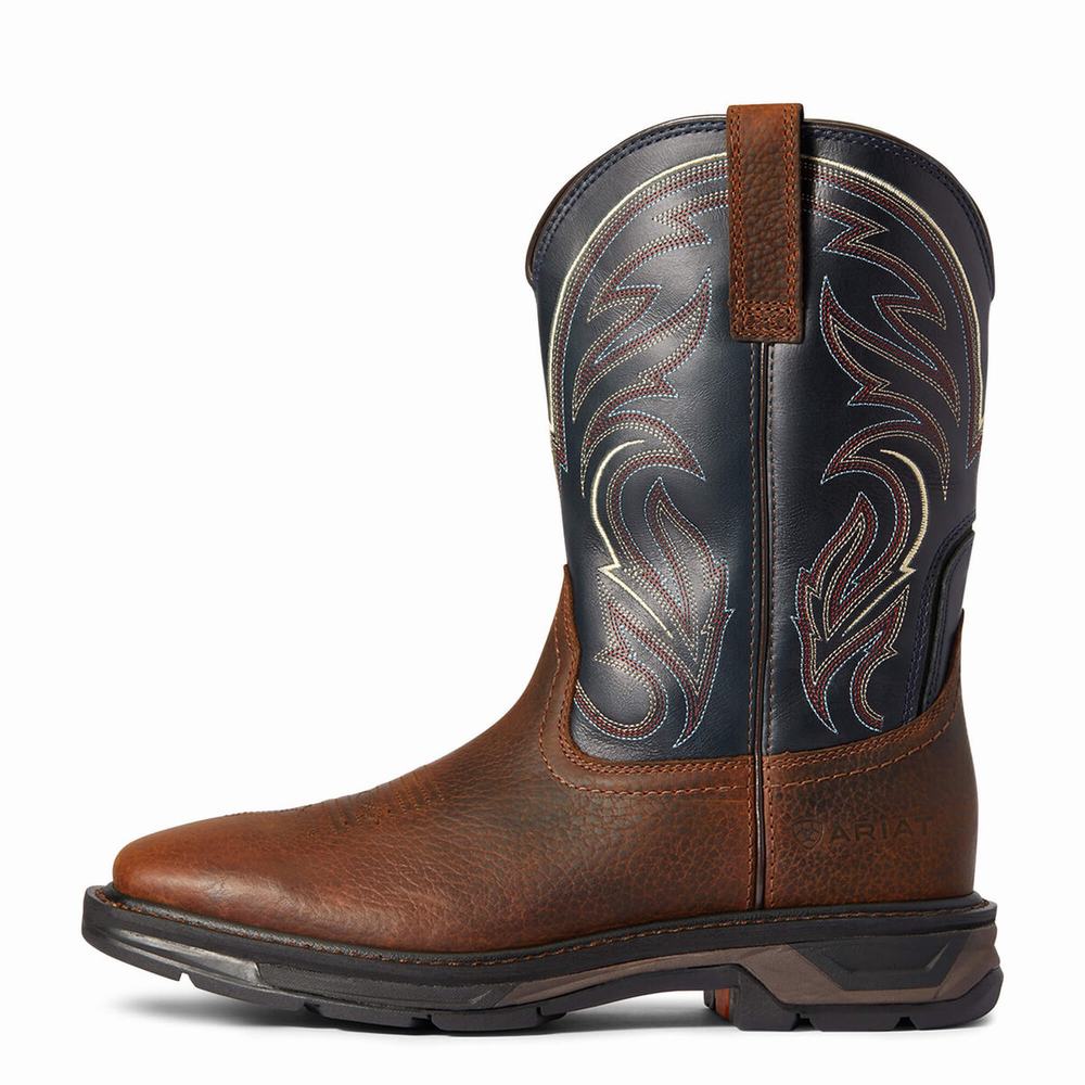 Ariat WorkHog XT Cottonwood Arbeitsstiefel Herren Braun | 150QFJATP