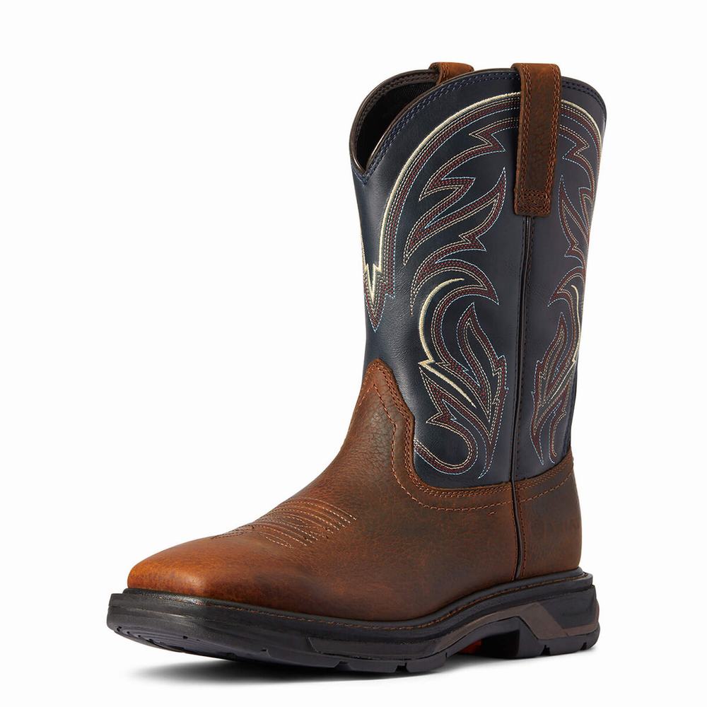 Ariat WorkHog XT Cottonwood Arbeitsstiefel Herren Braun | 150QFJATP